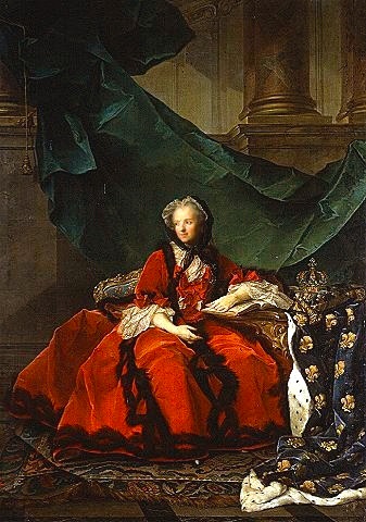 La Reine Marie Leszczyńska par Jean-Marc Nattier
