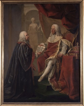 Fondation de la Bibliothèque de Nancy par le Roi Stanislas